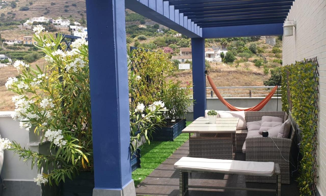 Atico 90M De Terraza, Jacuzzi Privado Y Cargador De Coche Electrico En Cabria, Almuñécar Exterior foto